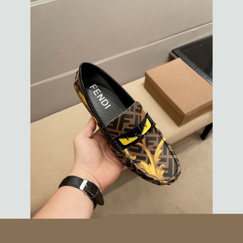 F**di leather shoes